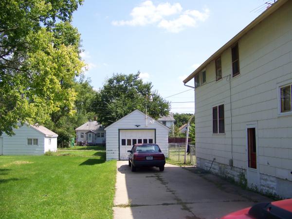 One stall garage and fenced yard. Pets OK