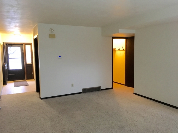 Living Room and Front Door