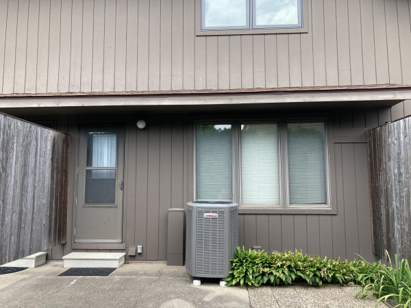 Back of Townhouse & Patio
