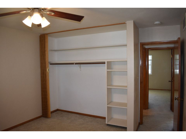 large bedroom closet