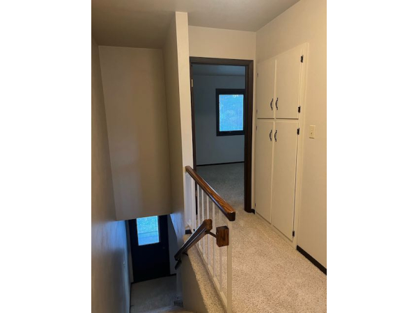 Upstairs Hall toward the S. Bedroom